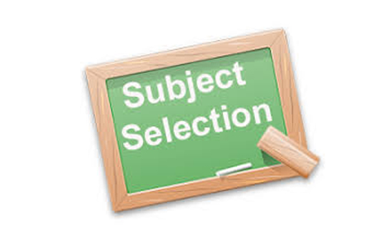 select your subject of email marketing